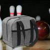 Bowling Bag with Ball Holder Pad, Practical Storage Handbag, Single Tote Container