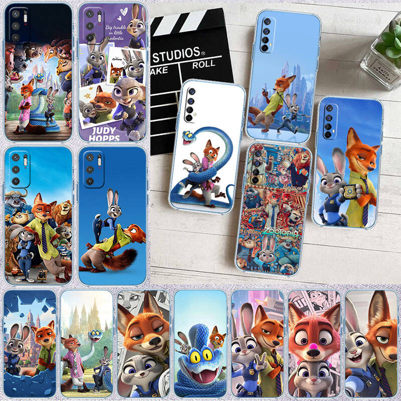 MH158 Чехол для телефона Zootopia для Motorola G34 G32 G31 G14 G15 G84 G62 E32 G24 G72 G71 G73 G85 G200 G60 G52 G51 G50 G42 G41 G32 G30