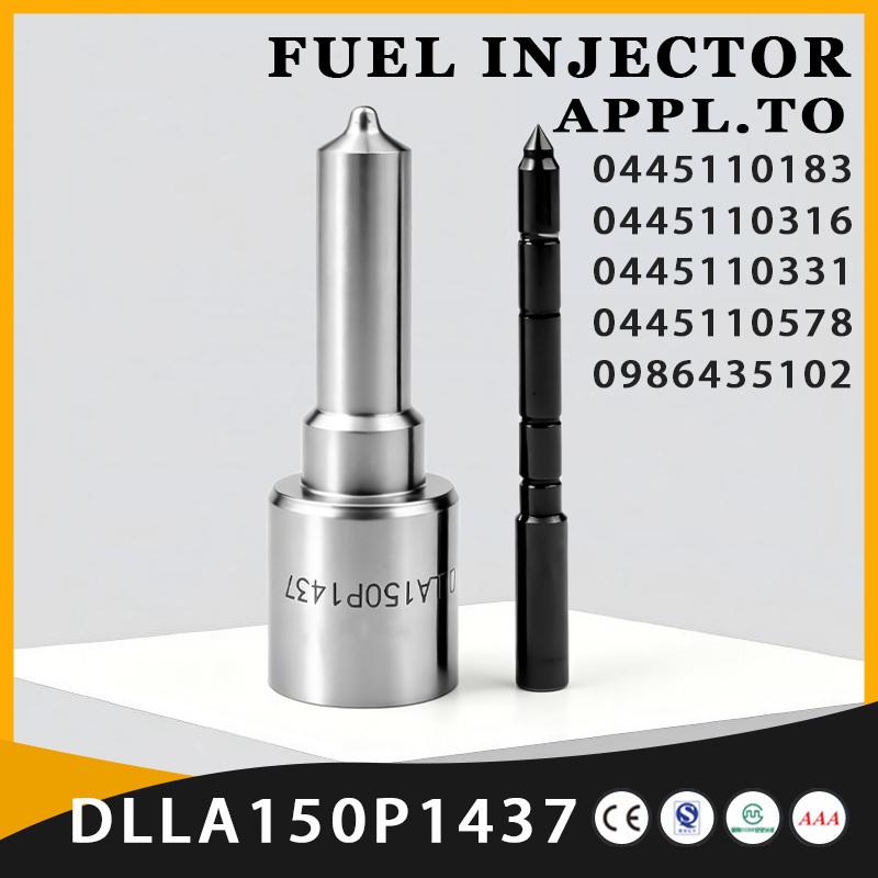 DLLA150P1437 Fuel Injector Nozzle For 0445110183 0445110316 0445110331 0445110578 0986435102, For FIFA LF2630
