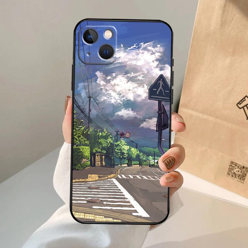 Чехол для телефона в стиле Манга Аниме для iPhone 17 Air 16 14 13 12 11 15 Pro Max 13 12 mini 15 16 Plus 16e Чехол Coque