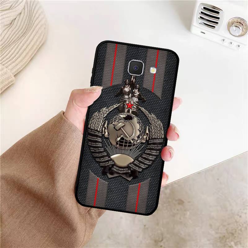 Винтажный чехол для телефона СССР CCCP для Samsung J8 J7 Core Dou J6 J4 plus J5 J2 Prime A21 A10s A8 A02