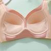 Женский бюстгальтер без стального кольца, принимающий бюстгальтер с верхней поддержкой, провисающий бюстгальтер, нижнее белье большого размера