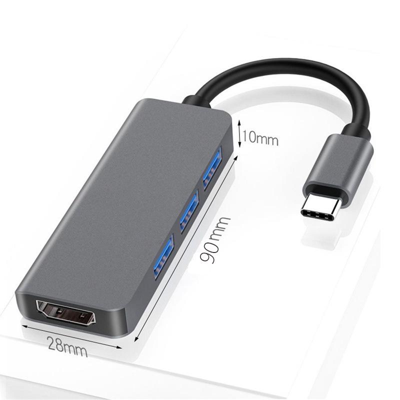 USB-C Док-станция и HDMI-адаптер для ноутбуков и телефонов