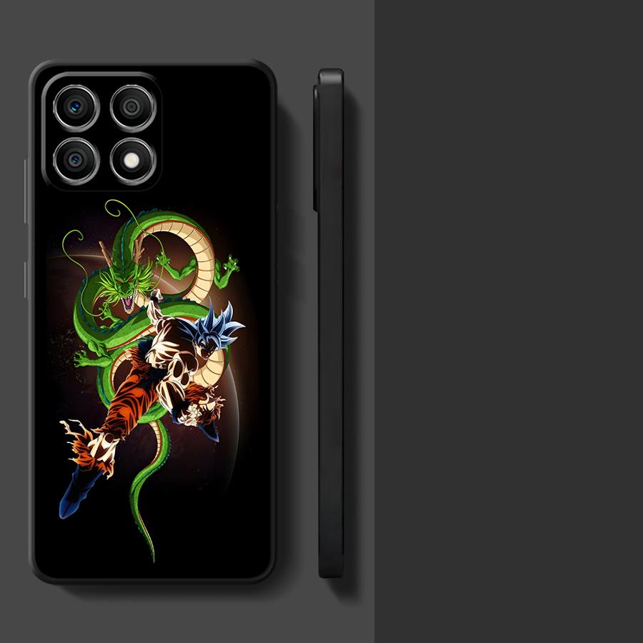 Case for Honor X9a X7b X7 X9c 70 X9b 90 Pro X6a X8c X8a X8 X8b Magic5 Lite 8X X5b X6 X7c Black Soft Phone Cover Dragon Ball Goku