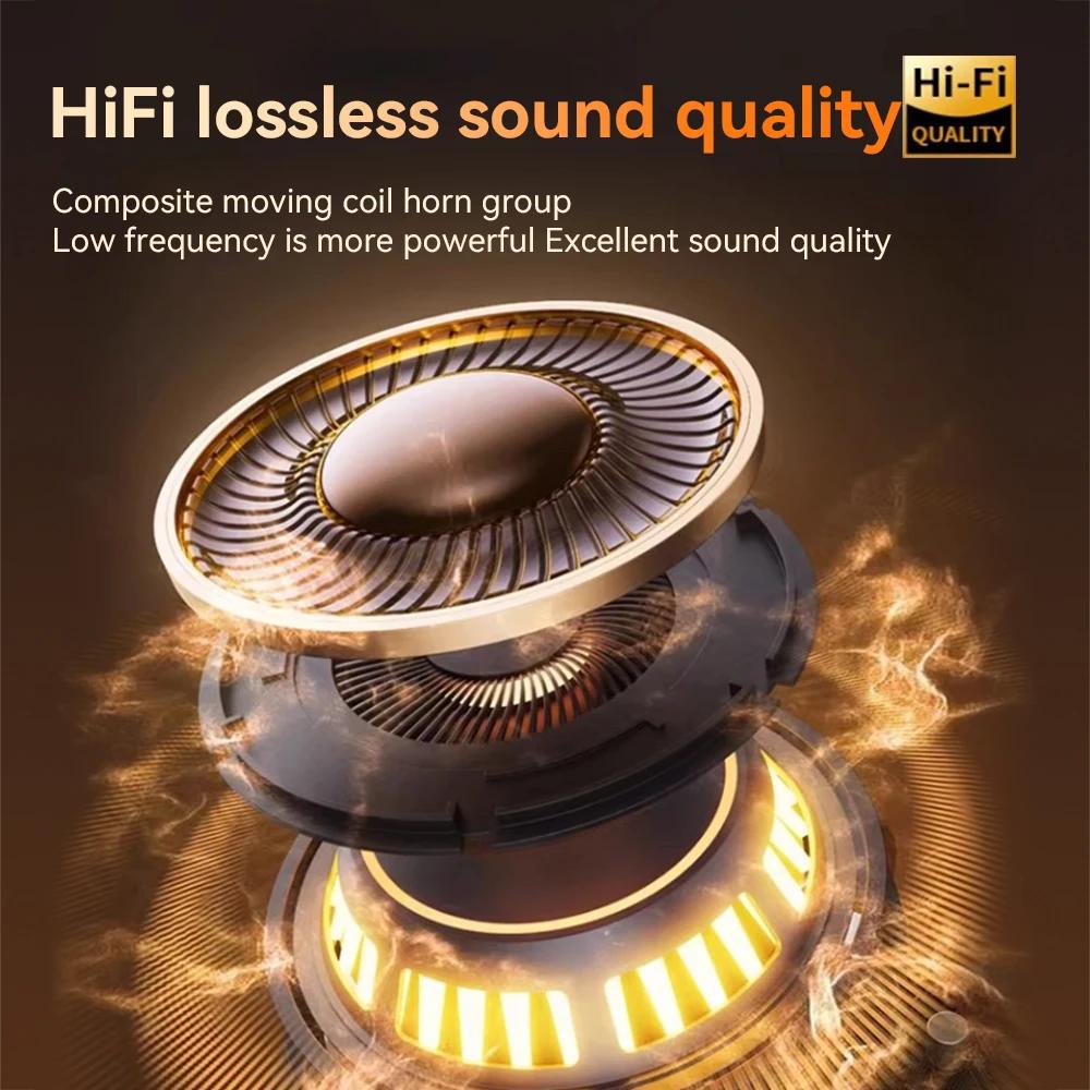 Полностью беспроводные наушники Bluetooth с шумоподавлением Hi-Fi, высококачественные полувкладыши с микрофоном для Xiaomi, Samsung