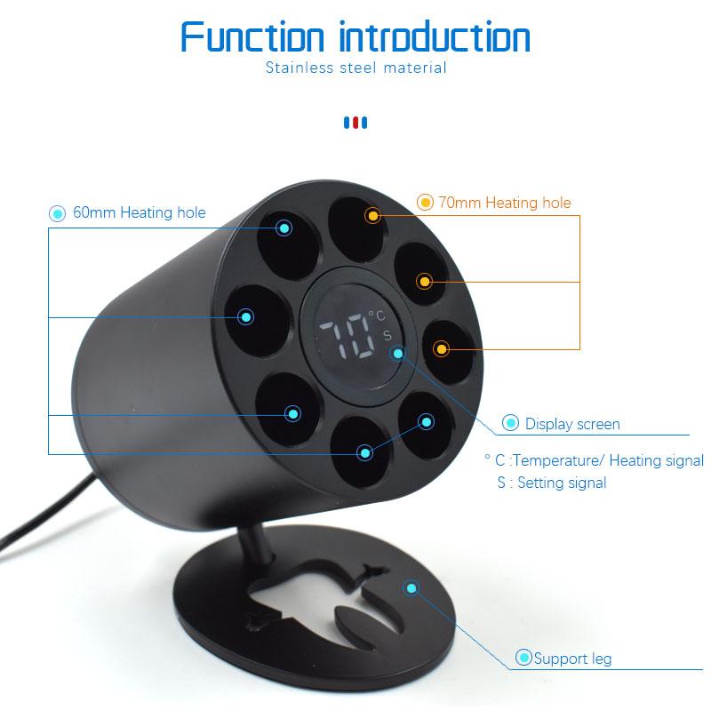 Стоматологический обогреватель Композитный нагреватель Нагреватель из смолы Составное оборудование для подогрева стоматологического материала с экраном дисплея