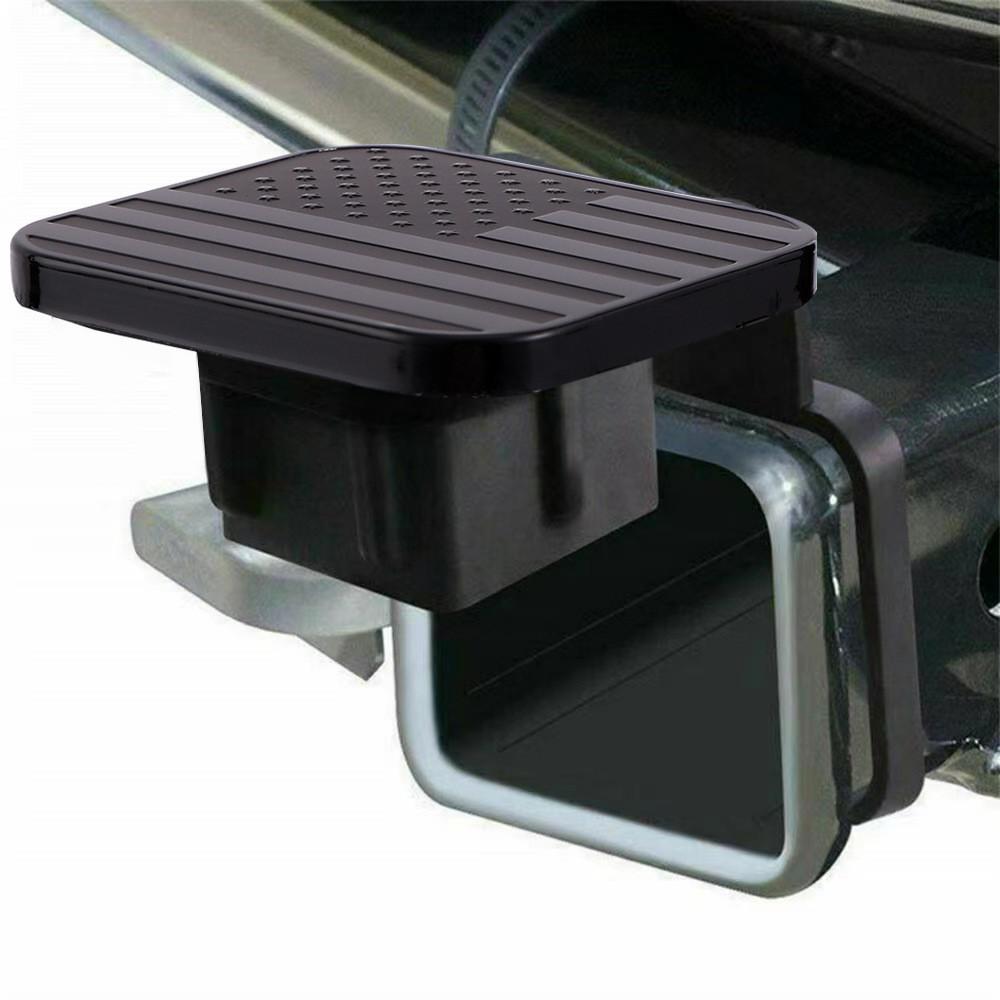 2-дюймовая вставка для крышки сцепного устройства с американским флагом, вставка для трубки, внешние аксессуары автомобиля, универсальная, заглушка сцепного устройства для трубки приемника