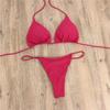 Sexy Women Bikini Brazilian Swimsuit Push-up Padded Bra Thong Two Pieces Swimwear Beachwear Bathing Suit Femme