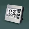 "Silent Luminous LCD Alarm Clock for All Ages - Modern Bedside or Study Use"