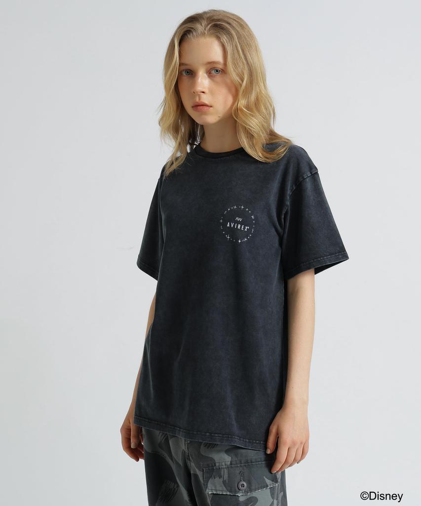 AVIREX Коллекция FANTASIA MICKEY MOUSE BROOM WOMAN F 410 Серая ФУТБОЛКА Женская 783-5235614