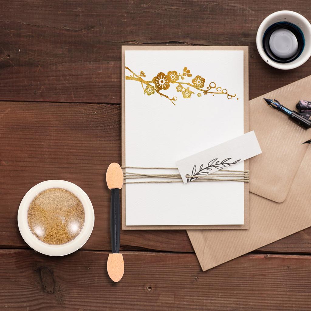 1Set High Quality Seal Paste Durable DIY Tool Gorgeous Color Brush Seal Cream Stamp Sealing Wax Paste DIY Supply