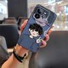 Мультяшный силиконовый чехол для телефона Realme GT7 Pro ТПУ Противоударный Чехол-кошелек для пары Пылезащитный Полная защита Мягкий чехол Граффити