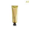 1Pcs Gold Silver Empty Refillable Plastic Soft Tubes Squeezable Bottle Cosmetic Container For Facial Cleaner Lotion Hand Cream