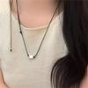 Y2K Регулируемая веревка звезда кулон колье колье пентаграмма ключичная цепочка женские украшения подарок на день рождения