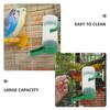 12Pcs Bird Cage Water Dispenser Automatic Spillproof ABS Material Easy Clean for Parakeet Pigeon Quail Parrot Pet Drinking