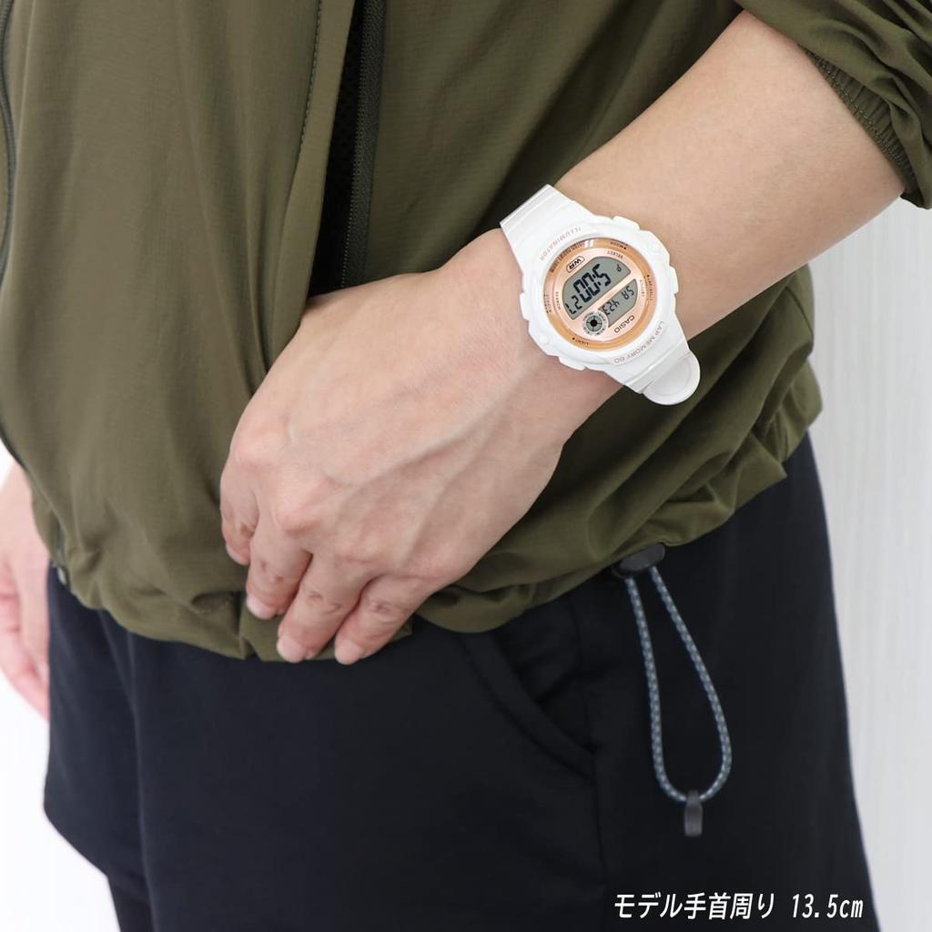 Casio Спортивное снаряжение дешевые часы Casio для и другие с и легкие LWS-1200H, для бега, легкой атлетики, спорта, память на 60 кругов, водонепроницаемые, (Белая роза