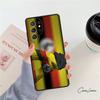 Чехол для телефона с флагом Уганды Для Samsung Galaxy S24 S25 S23 S22 Ultra Note 10 20 Plus S20 S21 FE Чехол