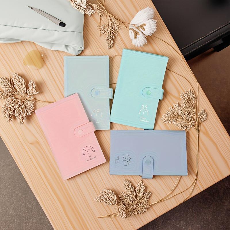 240 Card Slots Business Card Book Business Card Movie Ticket Book 3 Inch Polaroid Photo Album Folder Storage Book