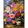 5D Diamond Painting Flowers Embroidery Diamond Complete Kit Cross Stitch Full Diamond Mosaic Peony Home Decoration