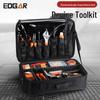 Portable Multi-Functional Large Oxford Cloth Tool Bag - Thickened, Wear-Resistant Canvas for Electricians