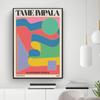Tame Impala At Glastonbury Big Poster Vintage Colorful Canvas Painting Retro Wall Pictures for Living Room Home Decor Unframed