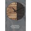 Wooden Modern Wall Clock, Hall Wall Clock, Living Room Wall Clock, Home Gift, 42cm