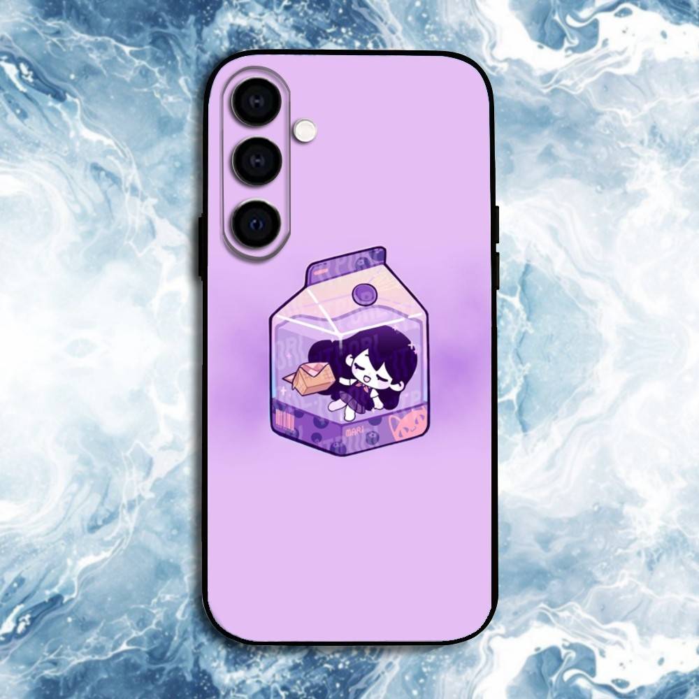 Чехол для телефона O-Omori Game для Samsung Galaxy A73, A72, A71, A70, A53, A52, A51, Другие Мягкий Черный Корпус
