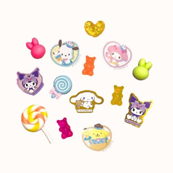 Silicone Tape Balloon Sanrio Set _ 7 Types of Premium, a Popular Character In Korea