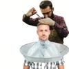 1 шт. Водонепроницаемый плащ для стрижки волос для взрослых, складной, дизайн зонта, чехол для парикмахерской, парикмахерский плащ-накидка, складной, водонепроницаемый и портативный