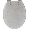 Toilet Seat - GELCO DESIGN - Magnetic Soft-close - Glittery Grey