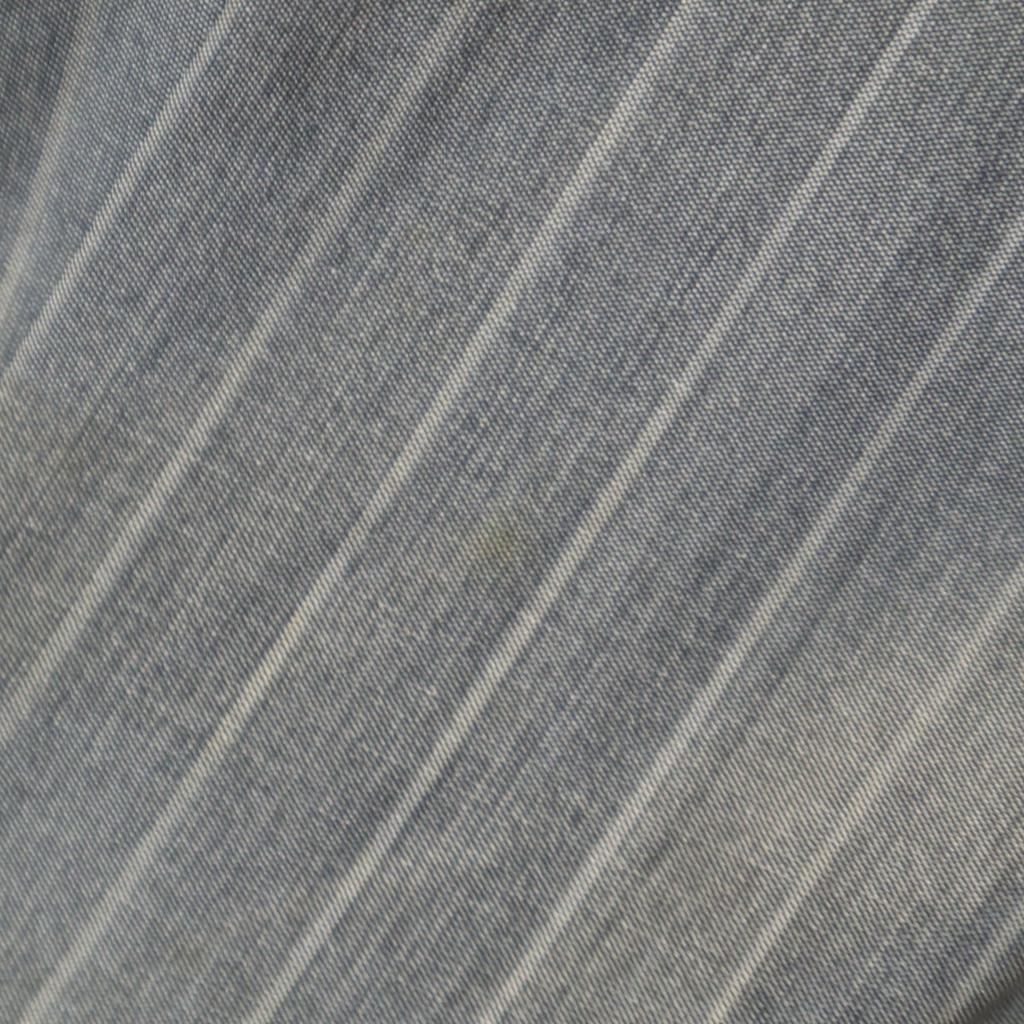 Celine 90s Old French Striped Pattern Long Sleeve Button Down Shirt 42 Women Used