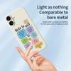 For iPhone 17 Case Colored Sticky Notes Pattern Printing Straight Edge TPU Phone Back Cover