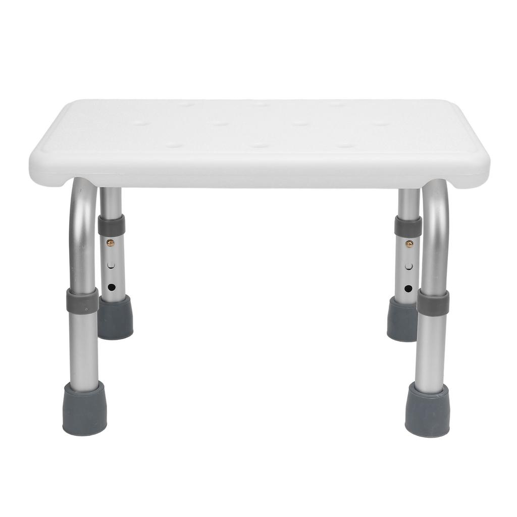 Душевой стул из алюминиевого сплава с противоскользящими дренажными отверстиями, многофункциональный стул для ванной комнаты, табурет для