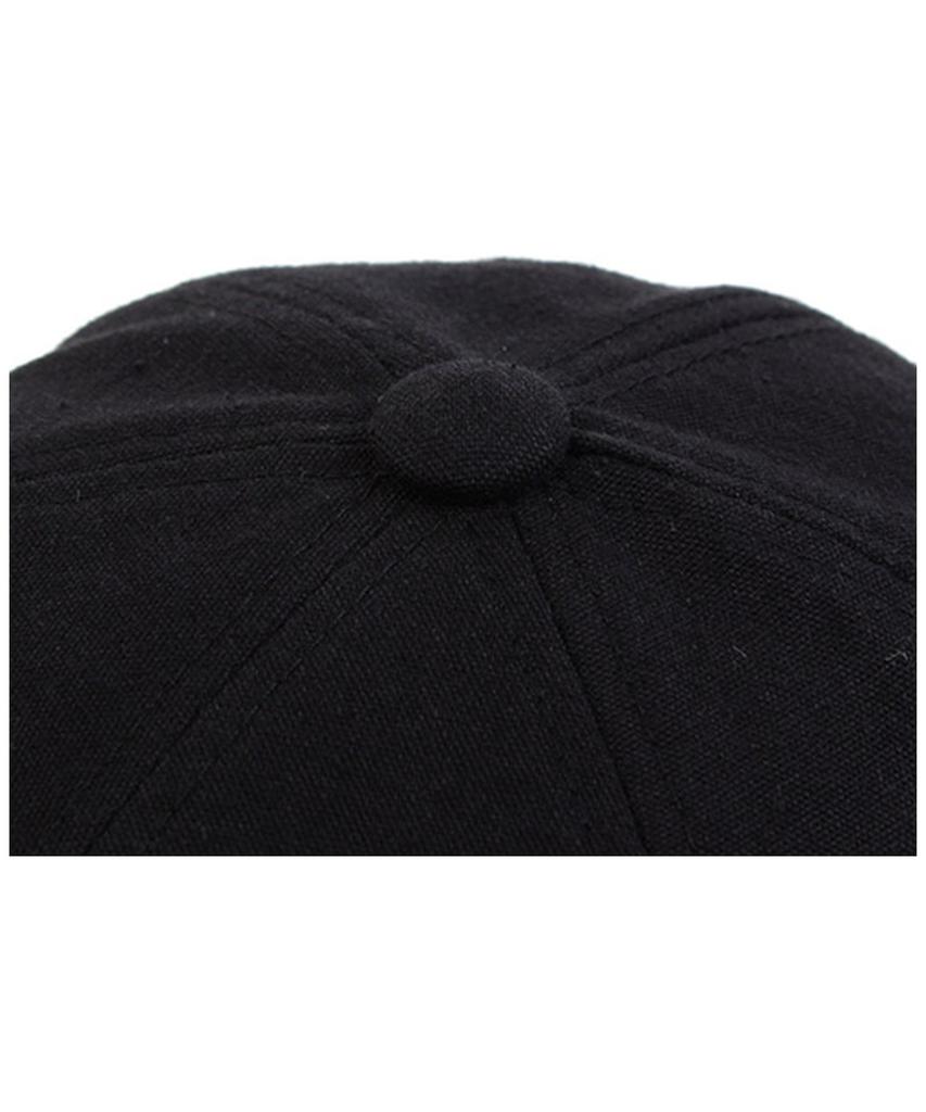 Yunibeosyeolkemiseuteuli Черная бейсболка с коротким козырьком