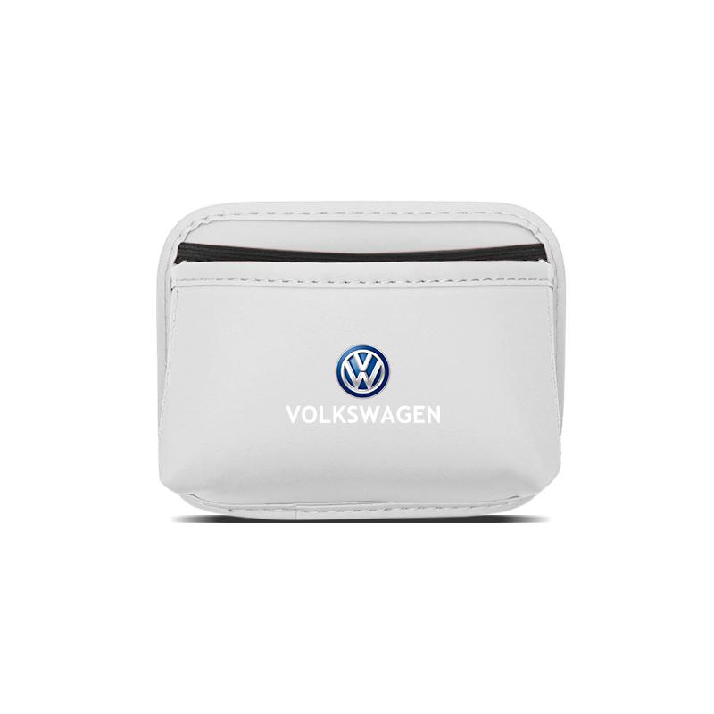 T25PU Leather Car Storage Organizer Bag Pocket For Volkswagen VW Polo Golf T5 Caddy T4 Touran GTI Passat Scirocco Tiguan GTD GTE
