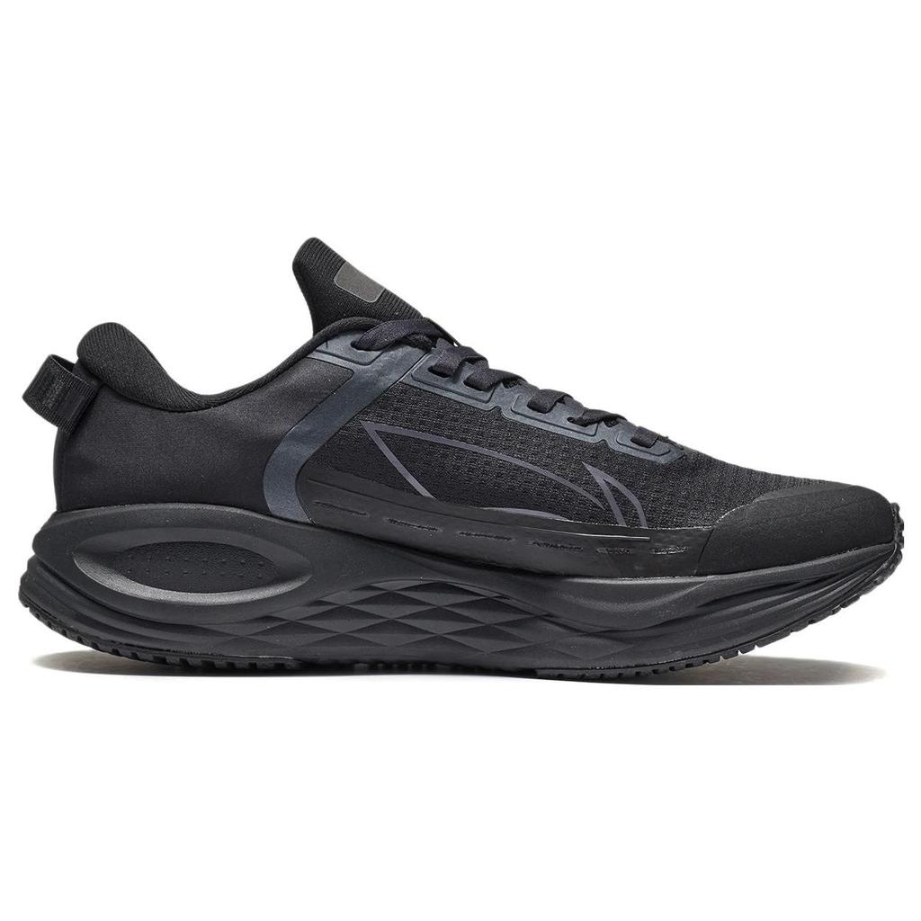 Li Ning Lijun 6 Essential Casual Fashion Non-Slip Wear-Resistant Breathable Low-Top Running Shoes Men Sneakers Black ARZT011-1