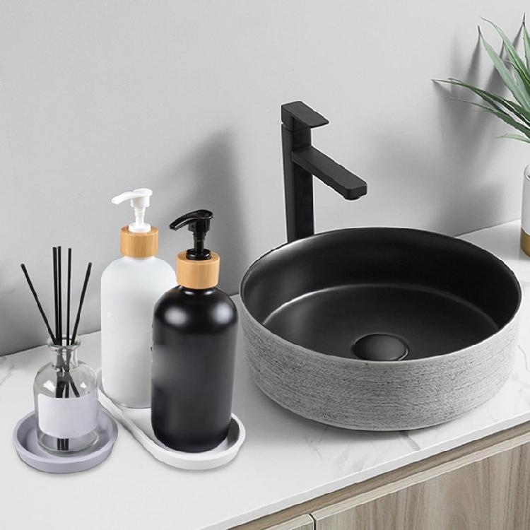 Aromatherapy Silicone Tray for Soap Dispenser Kitchen Countertop Storage Pallet