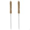2Pcs Brass Precision Bore Brush Jewelry Tool For Cleaning Tube Cleaner