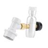 Homebrew CO2 16g Regulator Charger Kit Gas Disconnect Home Draft Beer Kegerator(0-150 PSI)