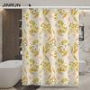Bathroom Thickened Waterproof Curtain Mildew Proof Shower Curtain Shower Partition Curtain Shower Curtain Bathroom Curtain Free Perforation