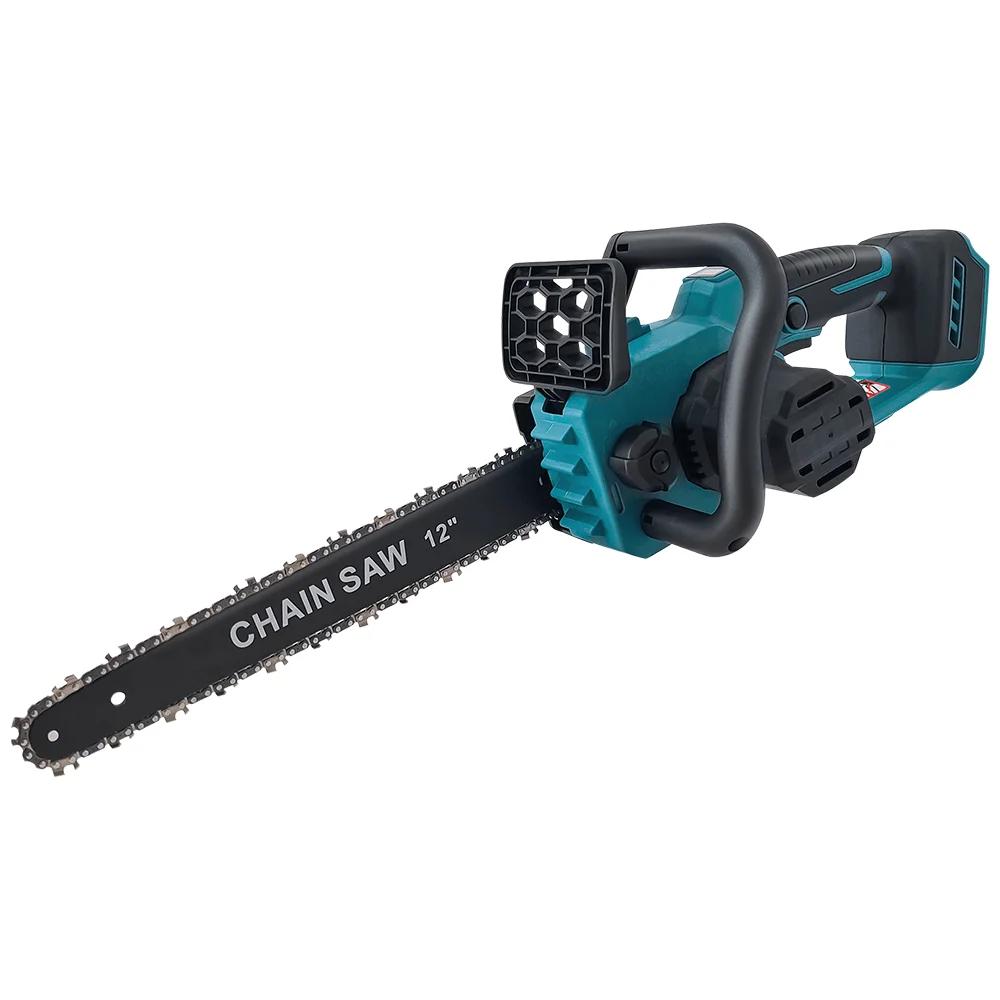 PATUOPRO 12 дюймов бесщеточная электрическая пила аккумуляторная цепная пила для резки дерева садовые инструменты для работы по дереву для Makita 18 В аккумулятор