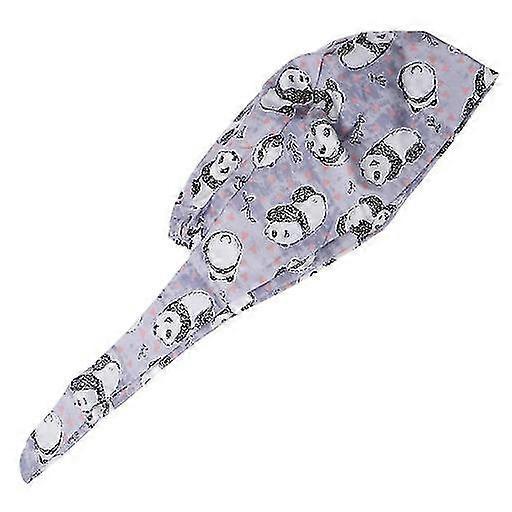 Hospital Cartoon Animal Print Cap - Surgical Nurse Work Cap