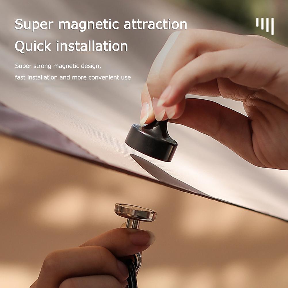 1-20 шт., сильные магнитные крючки, брелок для ключей, уличная палатка, навес, карабин, светильник для кемпинга, крючок, магнитный подшипник, вешалка, замок типа D, пряжка