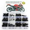 Подходит для Suzuki GSXR600 GSXR750 GSX-R600 750 GSXR 600 750 2006 2007 Полный комплект болтов для обтекателя Зажимы для обтекателя Винты Сталь