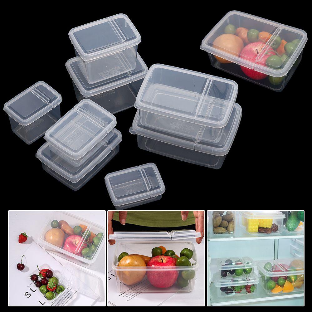 Camping Tableware Flip cover design Picnic Snack Meal Storage Container Bento Box Prep Lunch Boxes