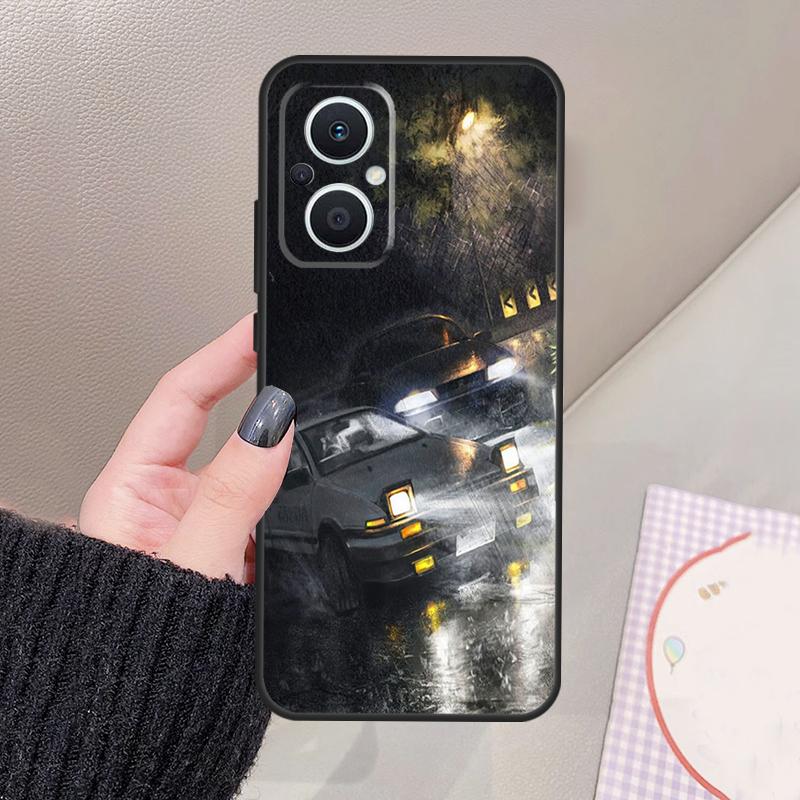 Чехол JDM Drift Car AE86 Для OPPO Reno 15 F 14 13 12 11 10 Pro 14F 13F 7 8 Lite Чехол OPPO Find X6 X5 X8 X9 Pro
