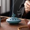 Роскошная сплавная дзен-жаровня для сандаловых спиральных благовоний, с крышкой в виде благоприятного оленя, металлический сборщик пепла с сеткой, домашний орнамент