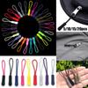 Colors Travel Bags Clip Buckle Zipper Pull Zip Puller Replacement Cord Rope Pullers Ends Lock Zips