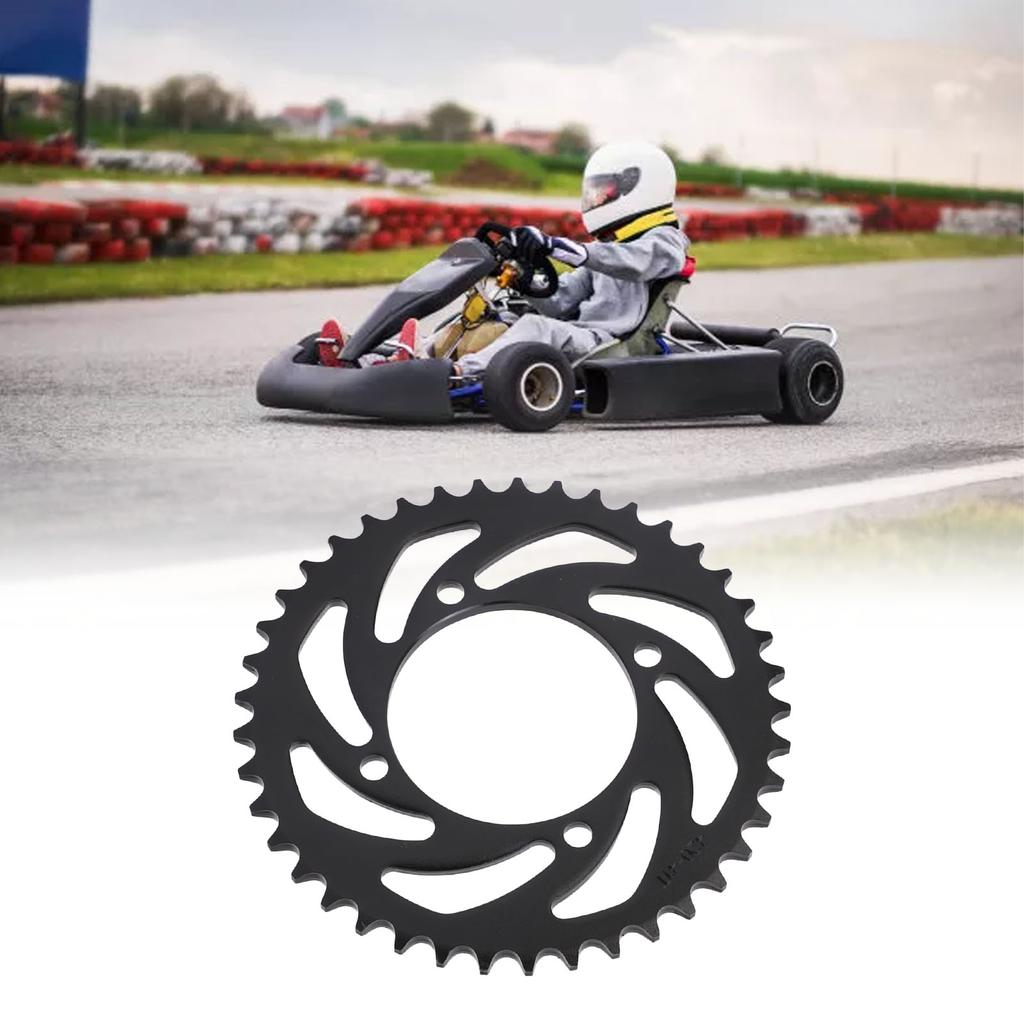 420 41T Звездочки цепи мотоцикла Стальная задняя звездочка для DIY ATV Картинг Ремонт Аксессуары