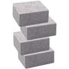 Pumice Stone,Cleaning Pumice Stone Block,grill Block,for Cleaning Barbecue Grills,Griddles,Oven,Tiles,stone,cooking,4pcs